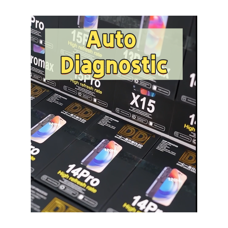 Auto Diagnostic Display Soft OLED 120 Hz für iPhone 15 Pro Max