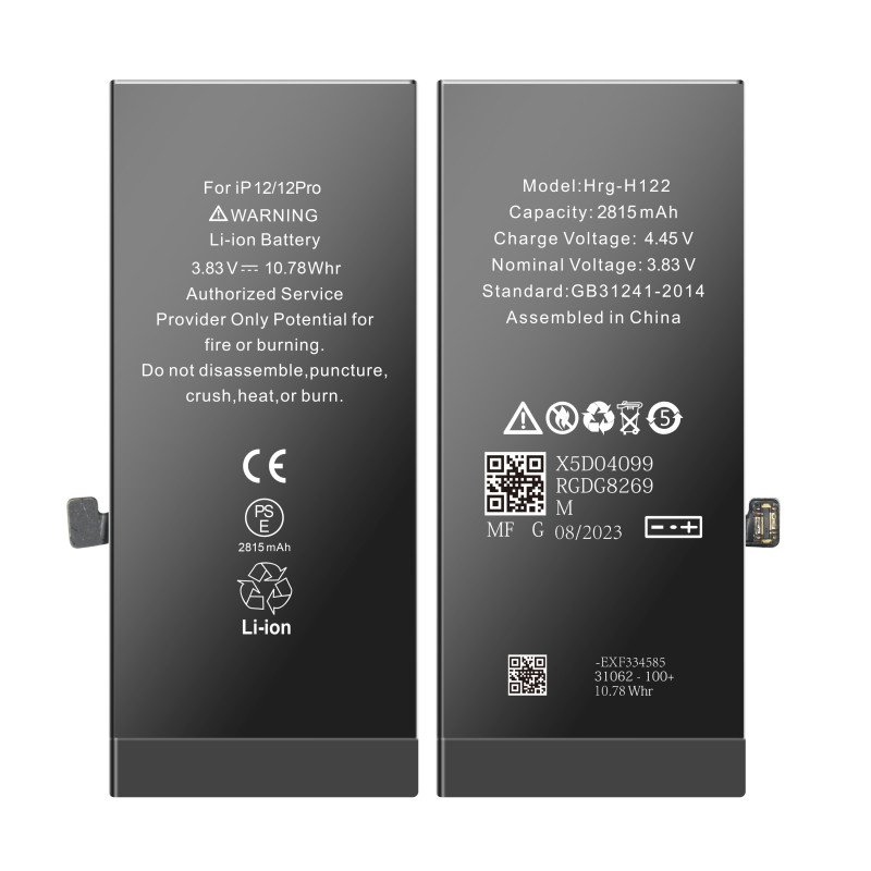 Huarigor / Yiikoo Akku für iPhone 12/12Pro, 2.815mAh Standard K.