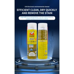 24* Falcon530 Reiniger Contact Cleaner Spray 550ml + Sunshine Tuch / Wipe 400 Stk.