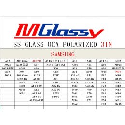 OCA + Glas Samsung mit Polarizer Schreiben Sie uns An!