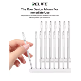 Relife RL-094 Kamera Reinigungsstick 48 Stk. 5mm Kopf - Ersatzteile Reinigung klebender Staubstick 360°