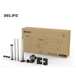RELIFE MS2 Pro – Doppellager-Mikroskopständer | 360° Rotation, Doppelstangen-Design, Universell kompatibel