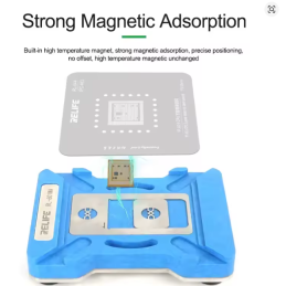 RELIFE RL-601MA – Reballing Schablonen Plattform Universal CPU-Werkzeug für iPhone 6 - 16 PM (A8–A18 Pro) Chip Zinnpflanzung
