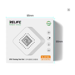 RELIFE RL-601MA – Reballing Schablonen Plattform Universal CPU-Werkzeug für iPhone 6 - 16 PM (A8–A18 Pro) Chip Zinnpflanzung
