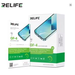 RELIFE GF-4 Druckresistenter HD-Hydrogelfilm – Schutzfolie mit Aufladecode für Folien-Schneidemaschinen – 50 Stück