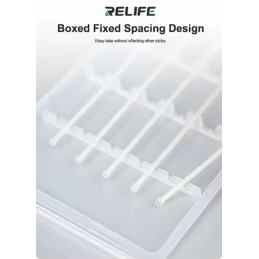 Relife RL-094A ESD-Kamera Reinigungsstick 2,5 mm Kleberkopf 10 Stk. - Ersatzteile Reinigung klebender Staubstick 360°