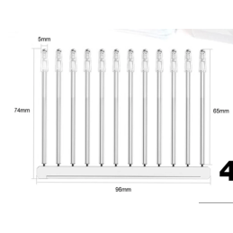 Relife RL-094 Kamera Reinigungsstick 48 Stk. 5mm Kopf - Ersatzteile Reinigung klebender Staubstick 360°