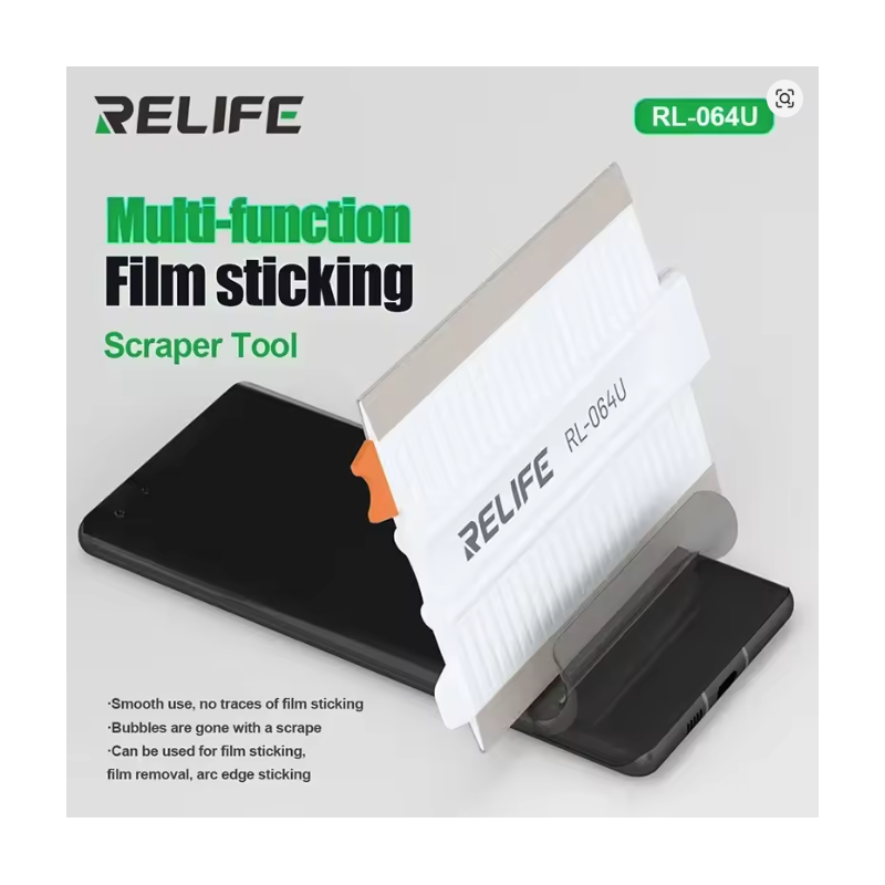 RELIFE RL-064U – Universal Hydrogel Film Scraper Multifunktionaler Schaber Anbringen, Entfernen
