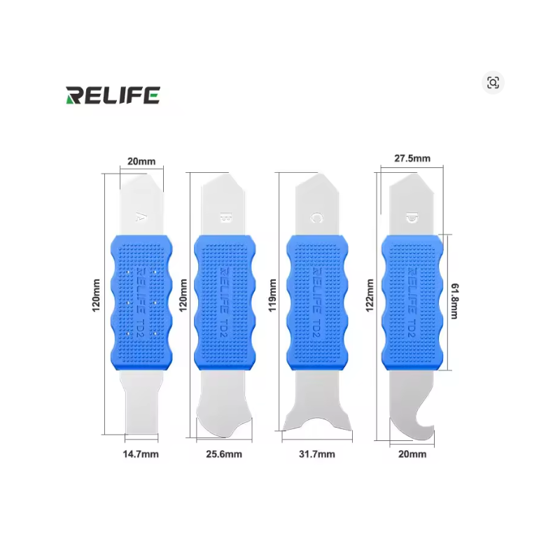 RELIFE TD2 PRO Akku-LCD-Bildschirmöffner 4-in1 Set – Profi-Werkzeug für iPhone, iPad, Samsung, Tablets & Smartphones