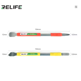 RELIFE RL-049A Doppelkopf-Mehrzweck-Öffner – 10-in-1 Profi-Tool für Dispaly, Backcover, Akku-Entfernung, Kleber & Zinnschaber
