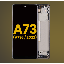 Display für Samsung Galaxy A73 5G (A736B) hard OLED mit Rahmen
