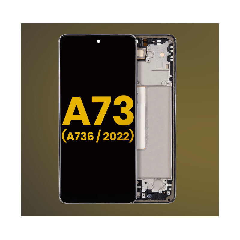 Display für Samsung Galaxy A73 5G (A736B) hard OLED mit Rahmen Display für Samsung Galaxy A73 5G (A736B) hard OLED mit Rahmen
