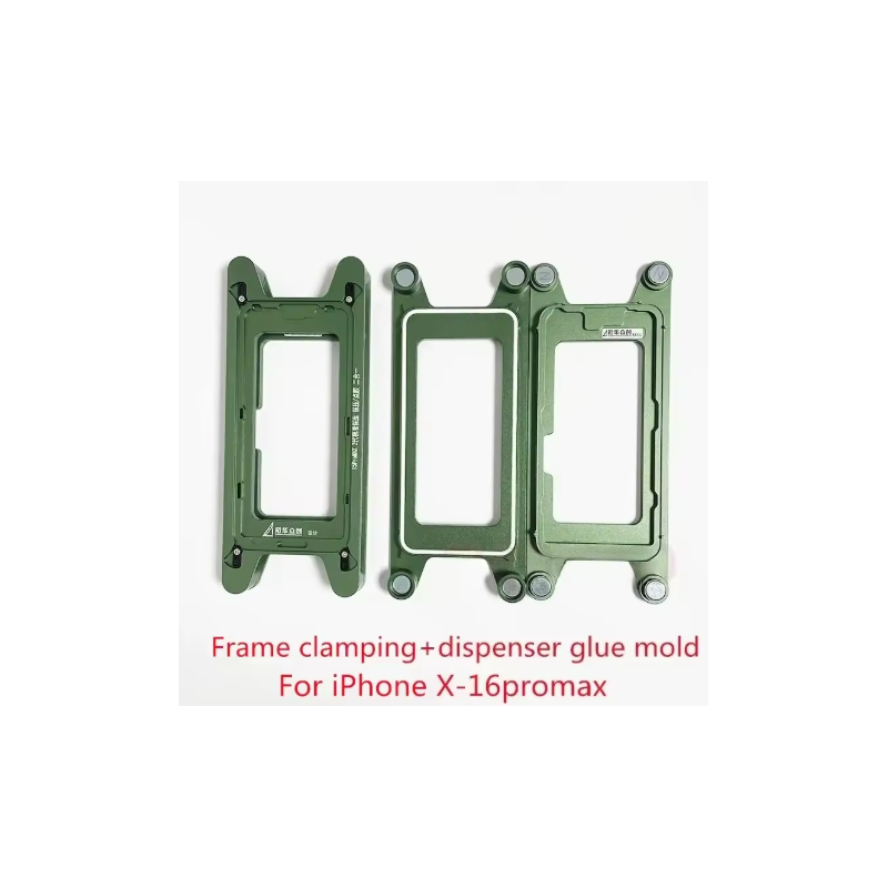 XHZC Magnetische Display Rahmen Presse für iPhone X - iPhone 16 Pro Max