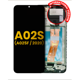 Display für Samsung Galaxy A02S /F02s (A025F) refurbished mit Rahmen