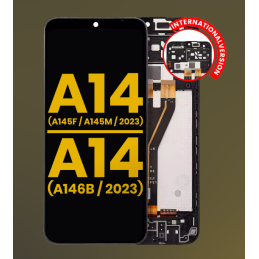 Display für Samsung Galaxy A14 4G (A145F) / A14 5G (A146B) Refurbished mit Rahmen