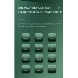 DL400 Pro Display Tester 8-in-1 Multifunktion – Für iPhone / iPad / iWatch / Samsung / Huawei / Xiaomi – True Tone Reparatur