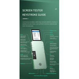 DL400 Pro Display Tester 8-in-1 Multifunktion – Für iPhone / iPad / iWatch / Samsung / Huawei / Xiaomi – True Tone Reparatur