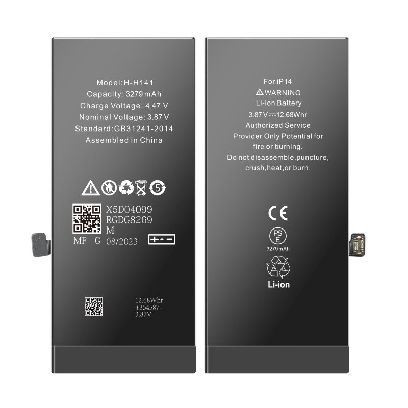 Huarigor / Yiikoo Akku für iPhone 14, 3.279mAh Standard K.