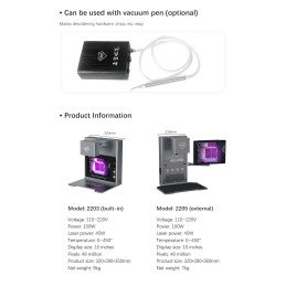 TBK-2203 Laser Smart Automatischer Chip Entlöten Ausbau Maschine