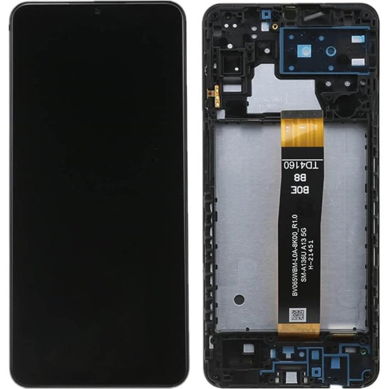 Display für Samsung Galaxy A13 5G (A136) / M13 5G (M136) Original Refurbished mit Rahmen Display für Samsung Galaxy A13 5G (A136) / M13 5G (M136) Original Refurbished mit Rahmen