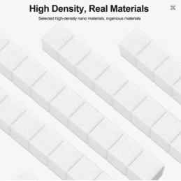 RELIFE HO1 500 Stk. Mini Nano Reinigungsschwamm Chip / Mainboard / Kleinteile Reinigung