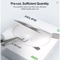 RELIFE HO1 500 Stk. Mini Nano Reinigungsschwamm Chip / Mainboard / Kleinteile Reinigung