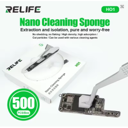 RELIFE HO1 500 Stk. Mini Nano Reinigungsschwamm Chip / Mainboard / Kleinteile Reinigung
