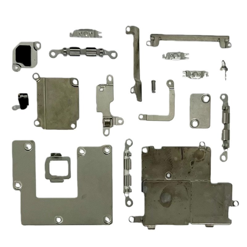 Metallhalterungen Blech Set interne Abdeckung Teile für iPhone 11 Pro Metallhalterungen Blech Set interne Abdeckung Teile für iPhone 11 Pro