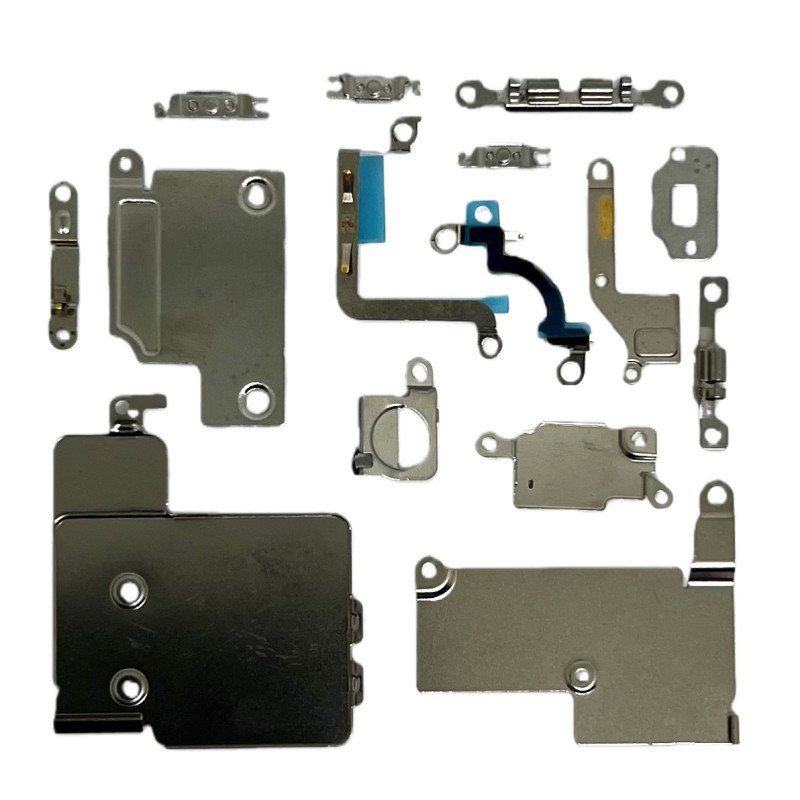Metallhalterungen Blech Set interne Abdeckung Teile für iPhone 13 Metallhalterungen Blech Set interne Abdeckung Teile für iPhone 13