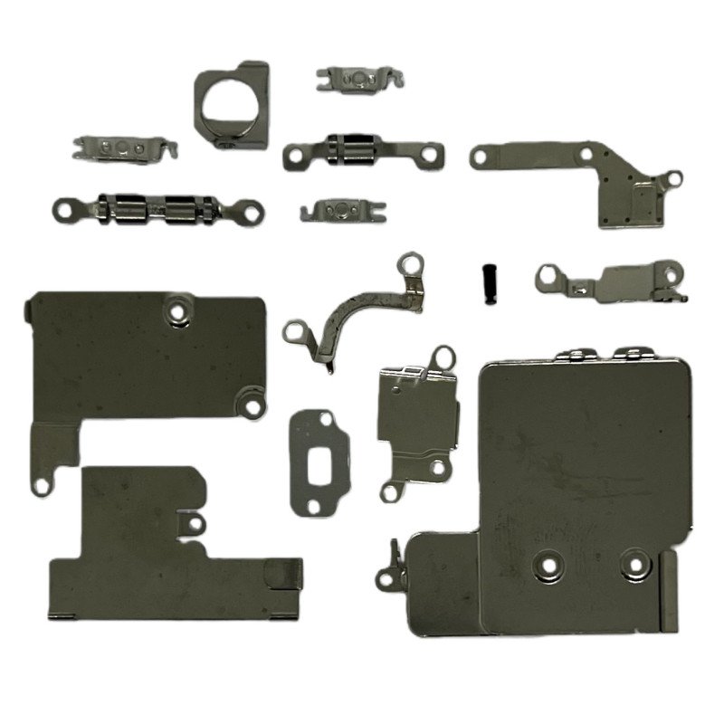 Metallhalterungen Blech Set interne Abdeckung Teile für iPhone 13 Mini