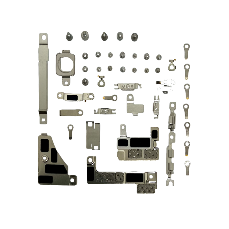 Metallhalterungen Blech Set interne Abdeckung Teile für iPhone 15 Metallhalterungen Blech Set interne Abdeckung Teile für iPhone 15