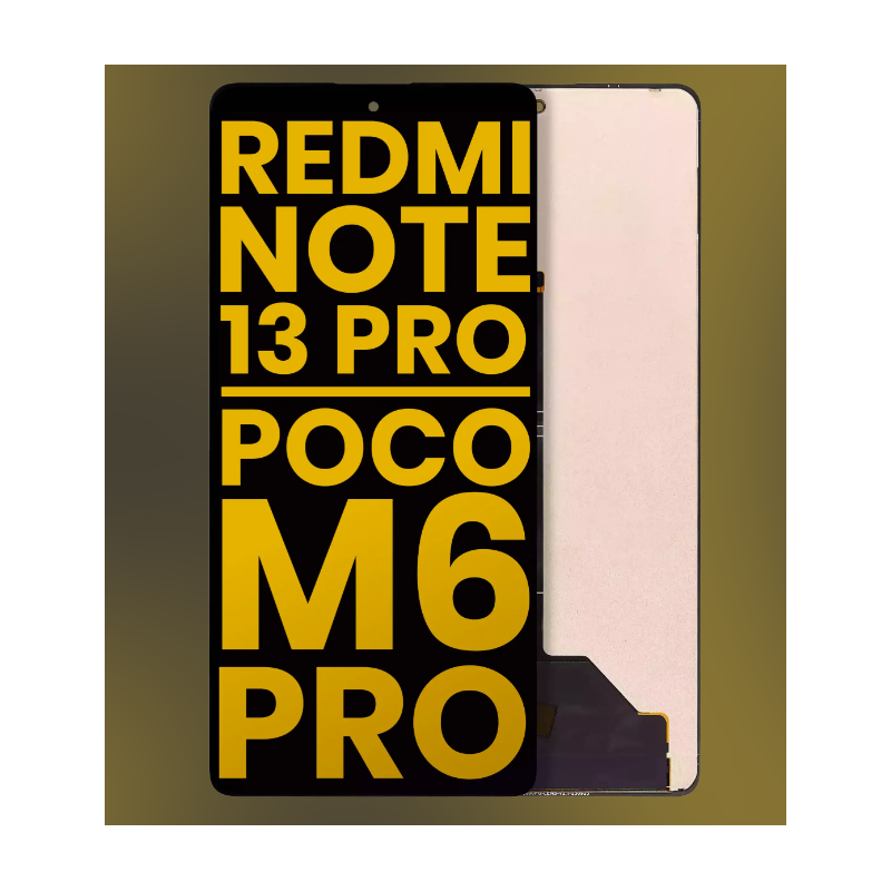 Display für Xiaomi Redmi NOTE 13 PRO 4G/POCO M6 PRO 4G - Refurbished Original