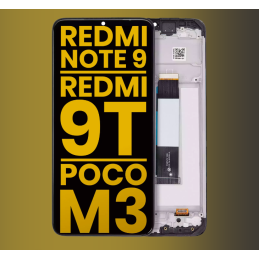Display für Xiaomi POCO M3/Redmi 9T/Redmi NOTE 9 4G/Redmi 9 POWER - Refurbished Original