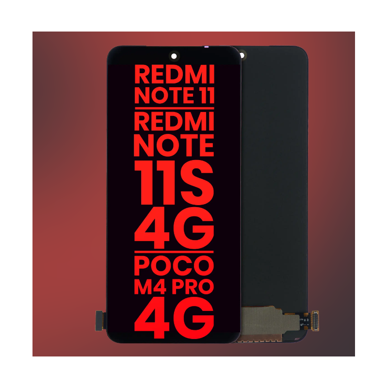 Display für Xiaomi Redmi NOTE 11S/NOTE 11 4G/NOTE 12S/POCO M4 PRO 4G - Refurbished Original