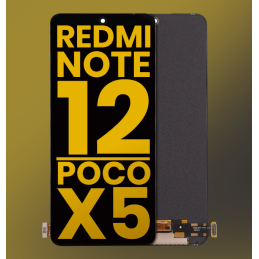 Display für Xiaomi Redmi NOTE 12 4G/NOTE 12 5G/POCO X5 - Refurbished Original
