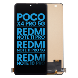 Display für Xiaomi Redmi NOTE 10 PRO 4G/NOTE 10 PRO PLUS/NOTE 10 PRO PLUS/NOTE 11 PRO/usw. siehe Beschreibung- INCELL FHD