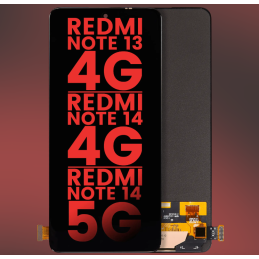Display für Xiaomi Redmi NOTE 13 4G/NOTE 14 4G/NOTE 14 5G/M7 PRO 5G - INCELL FHD