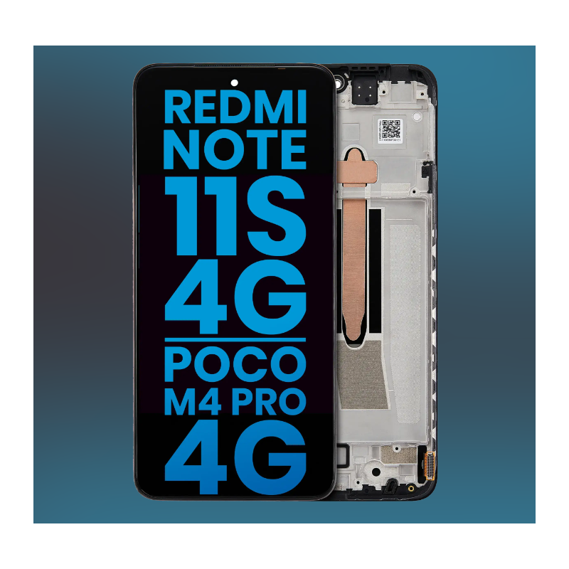 Display für Xiaomi Redmi NOTE 11S/Redmi NOTE 11 4G/Redmi NOTE 12S/POCO M4 PRO 4G - INCELL FHD