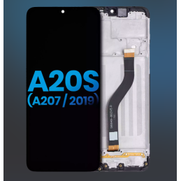 Display für Samsung Galaxy A20s (A207F) Original Refurbished mit Rahmen