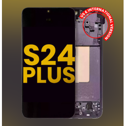 Display für Samsung Galaxy S24 Plus 5G/S921 Soft OLED mit Rahmen