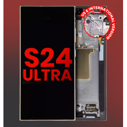Display für Samsung Galaxy S24 Ultra/S928 Soft OLED mit Rahmen