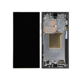 Display für Samsung Galaxy S24 Ultra/S928 Soft OLED mit Rahmen