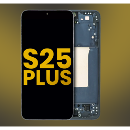 Display für Samsung Galaxy S25 Plus (S936B) Soft OLED mit Rahmen