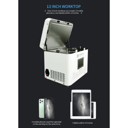 TBK-808A All-in-One OCA Laminier- & Entlüftungsmaschine – Lamination & Defoaming für Handy- & Tablet-Displays