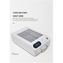 TBK-605 UV Aushärtungs-/Curing-Box mit 2 Stationen – 100 W LED-Box für Smartphone-Displays, OCA/LOCA & Klebebehandlung