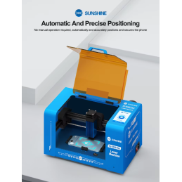 SUNSHINE SS-890B MINI Lasermaschine – Für iPhone X–17 Serie, Backcover, Display, Kleber- und Rahmenentfernung