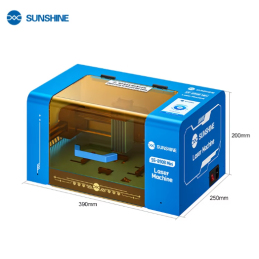 SUNSHINE SS-890B MINI Lasermaschine – Für iPhone X–17 Serie, Backcover, Display, Kleber- und Rahmenentfernung, Gravur