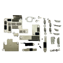 Metallhalterungen Blech Set interne Abdeckung Teile für iPhone 16 Pro Max
