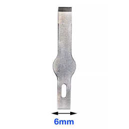 Reparatur Messer Klinge 10 Stk. Nummer 17 und Nummer 12 Universal für Reparatur Präzisionsmesser Skalpell Backcover Ausbau En