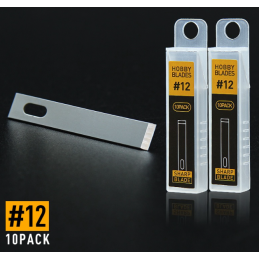 Reparatur Messer Klinge 10 Stk. Nummer 17 und Nummer 12 Universal für Reparatur Präzisionsmesser Skalpell Backcover Ausbau En